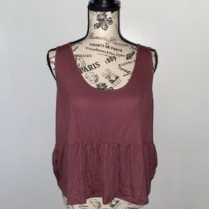 2 tank tops, both from Target, both size L.